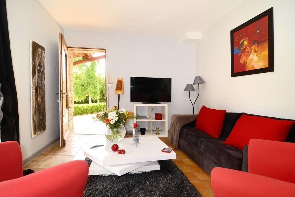 Gites de l olivier au Mas au Coeur de la Provence &SPA Saint-Cannat Chambre photo